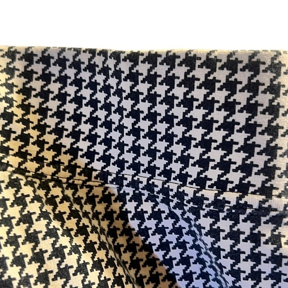 Lands End Pants Black White Houndstooth Size 3X - Picture 2 of 9